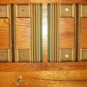 CUSTOM MADE SWITCH Plates Covers W/Your Own Fabric